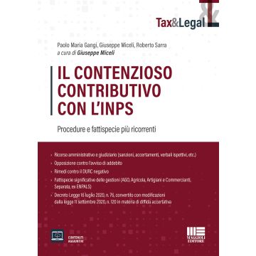 Il contenzioso contributivo con l'INPS