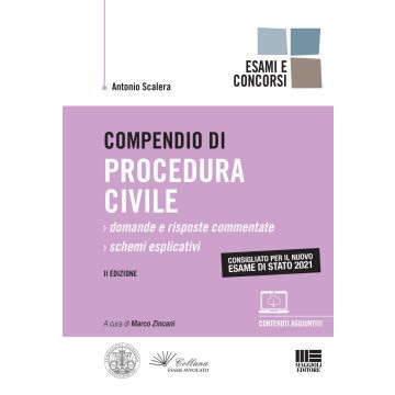 Compendio di procedura civile 2021 marco zincani esame avvocato maggioli editore