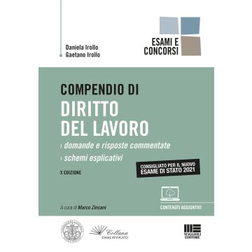 Compendio di diritto del lavoro 2021 marco zincani esame avvocato maggioli