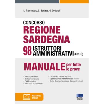 Concorso regione Sardegna 98 istruttori amministrativi (Cat. C). Con software di simulazione