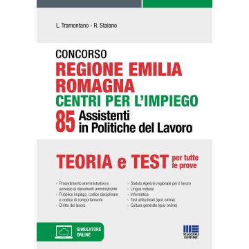Concorso regione Emilia Romagna centri per l'impiego. 85 assistenti in politiche del lavoro