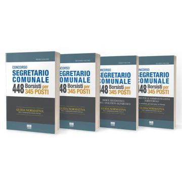 Concorso segretario comunale 448 borsisti per 345 posti