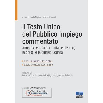 Il testo unico del pubblico impiego commentato