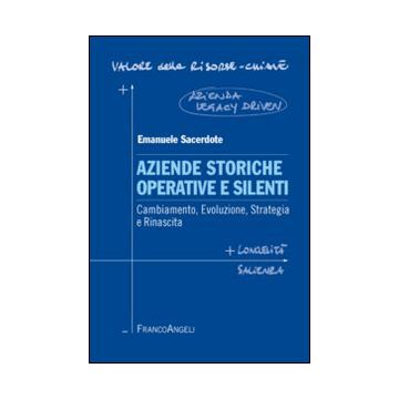 Aziende storiche operative e silenti. Cambiamento, evoluzione, strategia e rinascita