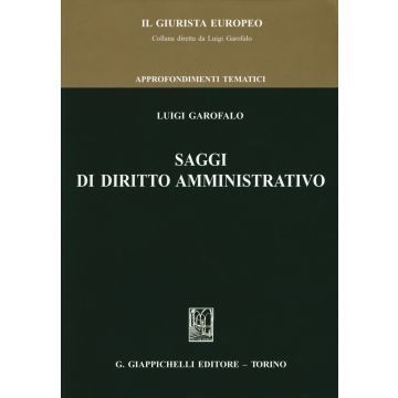 Saggi di diritto amministrativo