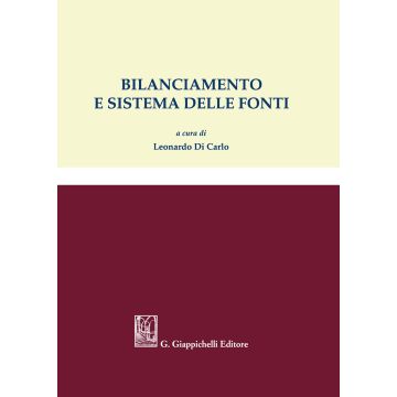Bilanciamento e sistema delle fonti
