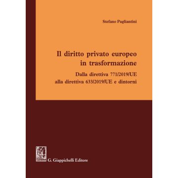 Il diritto privato europeo in trasformazione