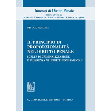 Il principio di proporzionalità nel diritto penale. Scelte di criminalizzazione e ingerenza nei diritti fondamentali