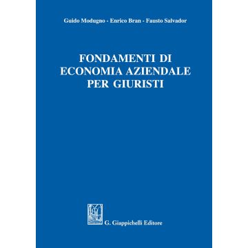 Fondamenti di economia aziendale per giuristi
