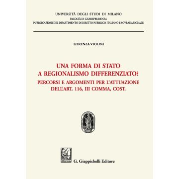 Una forma di stato a regionalismo differente