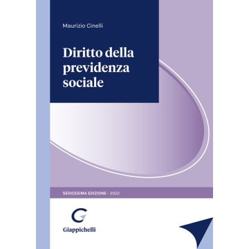 Diritto della previdenza sociale 16/ed.