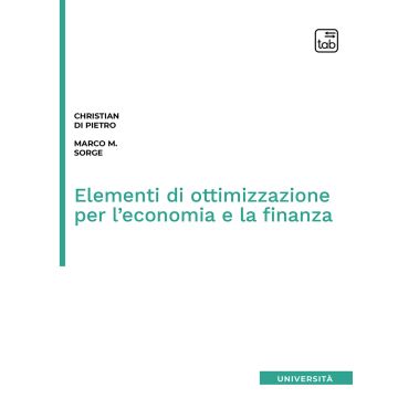 Elementi di ottimizzazione per l'economia e la finanza