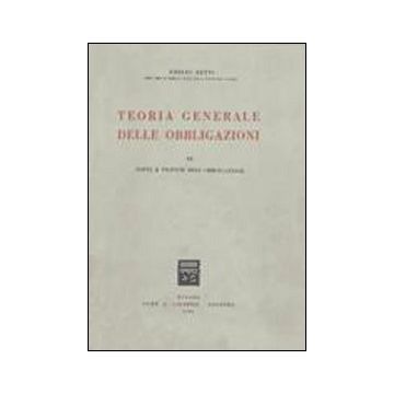 Teoria generale delle obbligazioni. Vol. 3/1: Fonti e vicende dell'Obbligazione