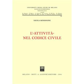 L'attività nel Codice civile
