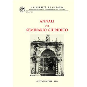 Annali del seminario giuridico (2000-2001)