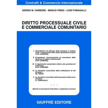 Diritto processuale civile e commerciale comunitario