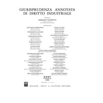 Giurisprudenza annotata di diritto industriale (2006)