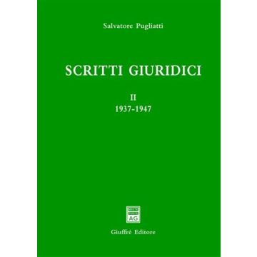 Scritti giuridici. Vol. 2: 1937-1947
