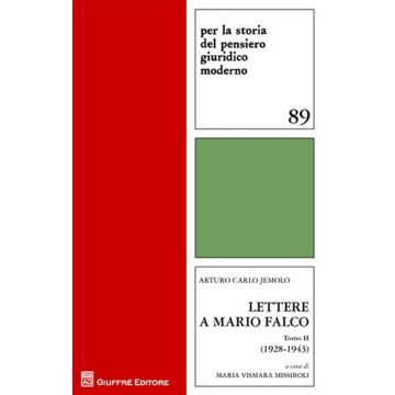 Lettere di Mario Falco. Vol. 2: (1928-1934)