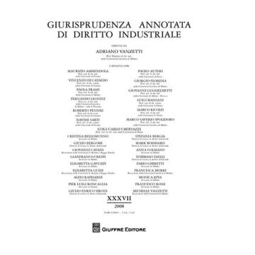 Giurisprudenza annotata di diritto industriale. Anno 36° (2007)