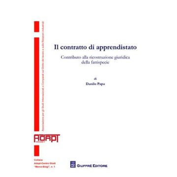 Il contratto di apprendistato. Contributo alla ricostruzione giuridica della fattispecie
