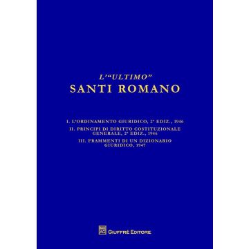 L'«ultimo» Santi Romano