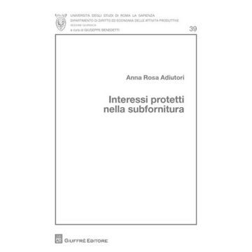 Interessi protetti nella subfornitura