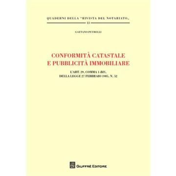 Conformità catastale e pubblicità immobiliare