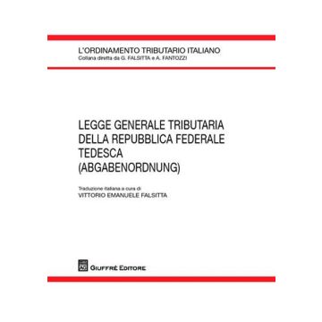 Legge generale tributaria della Repubblica Federale Tedesca (adgabenordnung)