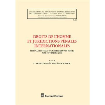 Droits de l'homme et juridictions penales internationales