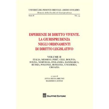 Esperienze di diritto vivente. La giurisprudenza negli ordinamenti di diritto legislativo. Vol. 1: Italia, Francia, Belgio, Germania, Spagna, Portogallo, Brasile, Argentina, Colombia