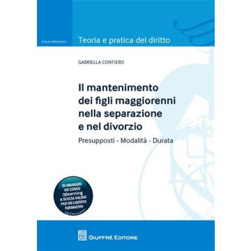Il mantenimento dei figli maggiorenni nella separazione e nel divorzio
