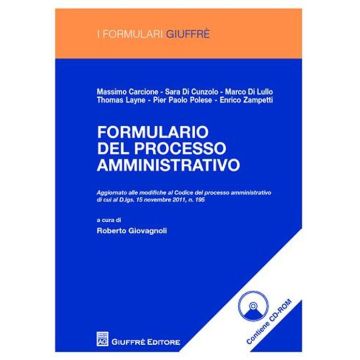 Formulario del processo amministrativo