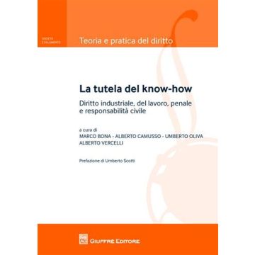 La tutela del know-how. Diritto industriale, del lavoro, penale e responsabilità civile