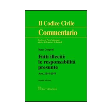 Fatti illeciti. Le responsabilità presunte. Artt. 2044-2048