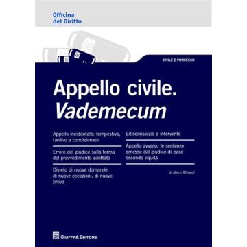 Appello civile. Vademecum