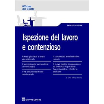 Ispezione del lavoro e contenzioso