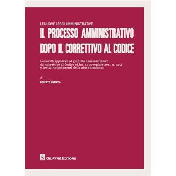 Il processo amministrativo dopo il correttivo al codice