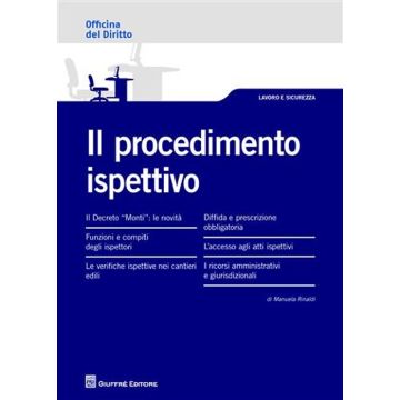 Il procedimento ispettivo