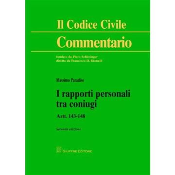 I rapporti personali tra coniugi. Artt. 143-148