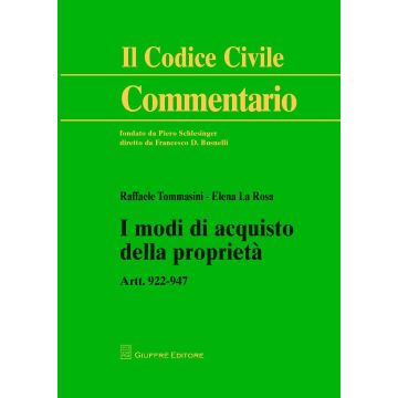 I modi di acquisto della proprietà. Artt. 922-947