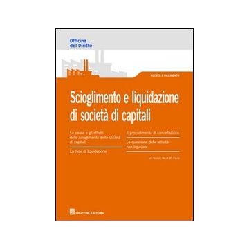 Scioglimento e liquidazione di società di capitali