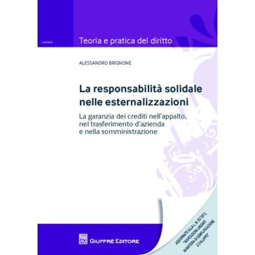 La responsabilità solidale nelle esternalizzazioni. La garanzia dei crediti nell'appalto, nel trasferimento d'azienda e nella somministrazione