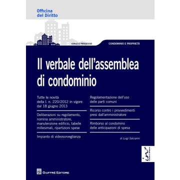 Il verbale dell'assemblea di condominio