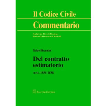 Del contratto estimatorio. Artt. 1556-1558