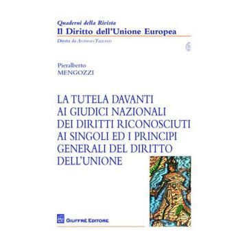 La tutela davanti ai giudici nazionali dei diritti riconosciuti ai singoli ed i principi generali del diritto dell'Unione
