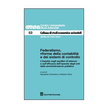 Federalismo, riforme della contabilità e dei sistemi di controllo