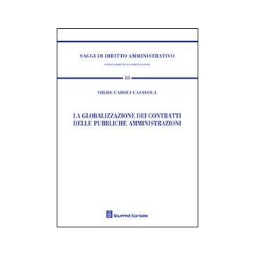La globalizzazione dei contratti delle pubbliche amministrazioni