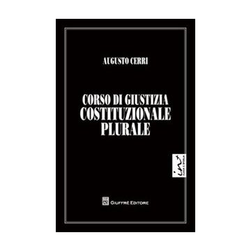 Corso di giustizia costituzione plurale