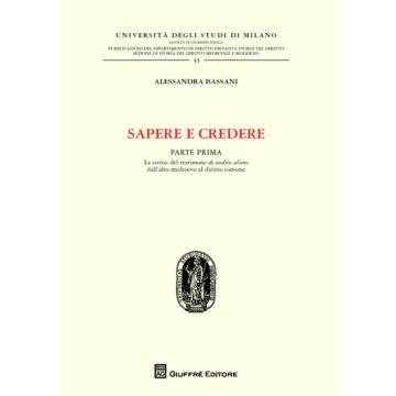 Sapere e credere